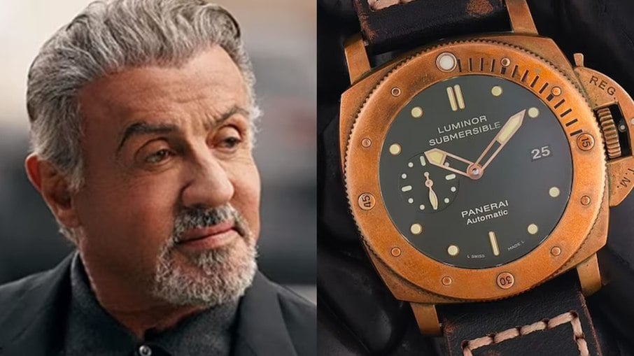 Sylvester Stallone promove leilão com relógios de luxo
