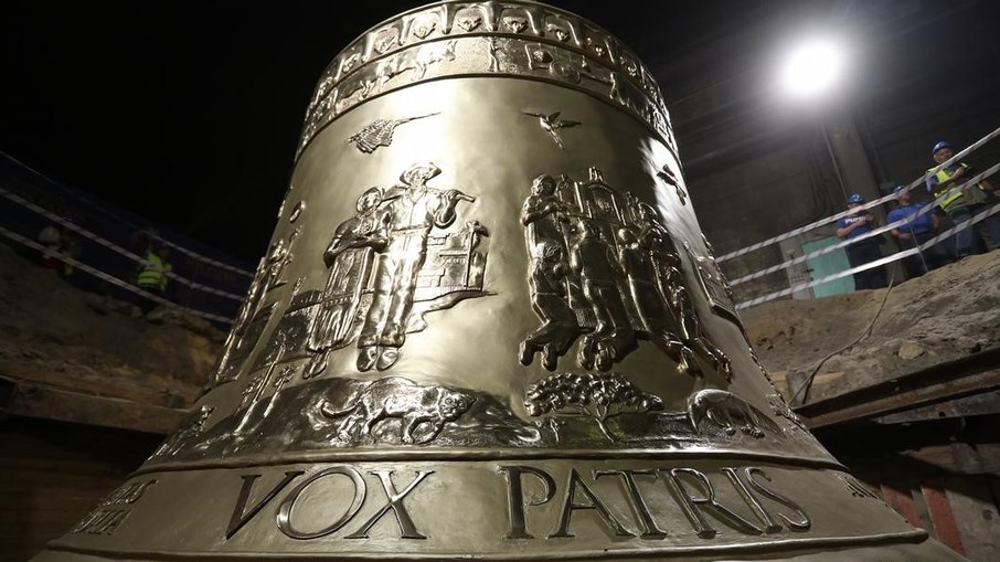 Vox Patris: a saga do sino que atravessou oceanos para ser a voz da fé em Trindade Vox Patris: a saga do sino que atravessou oceanos para ser a voz da fé em Trindade