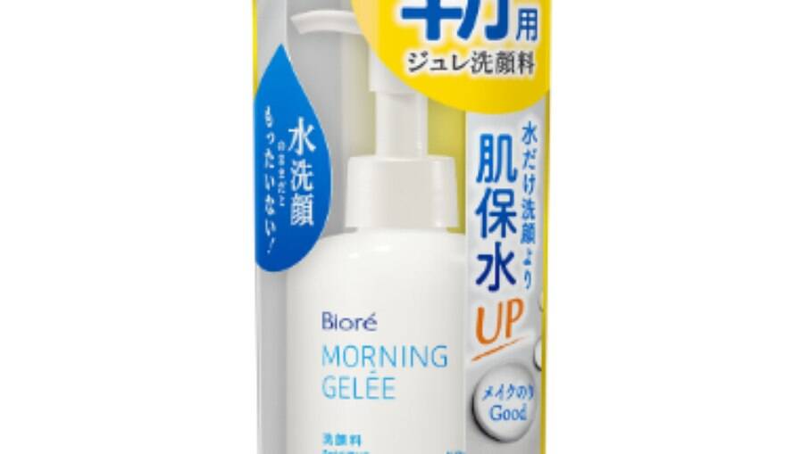 Em forma de gel, o Bioré Morning Gelée proporciona uma limpeza extra suave e natural, ideal para começar o dia
