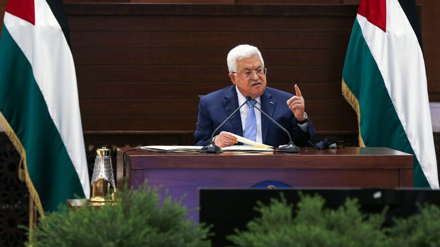 O presidente da Autoridade Nacional Palestina (ANP), Mahmoud Abbas