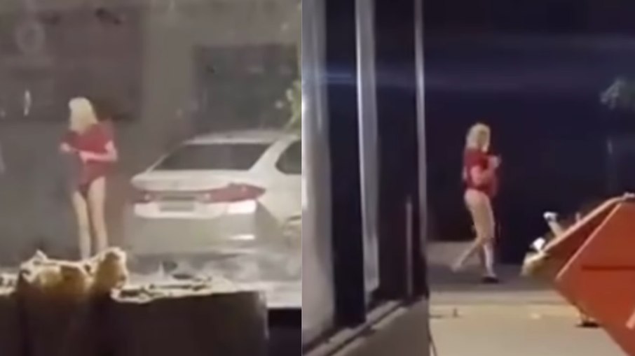 Pastor é visto novamente usando calcinha e peruca nas ruas de Goiânia