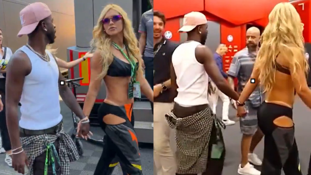 Virginia aposta em look ousado para GP da Espanha e é detonada na web.