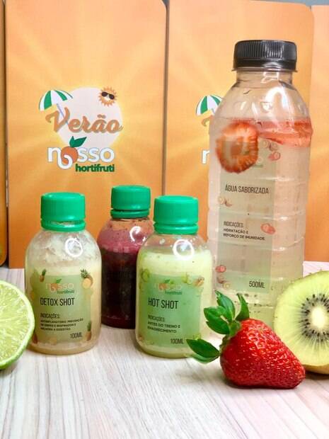 Linha de bebidas saudáveis é criada por nutricionistas de Santos