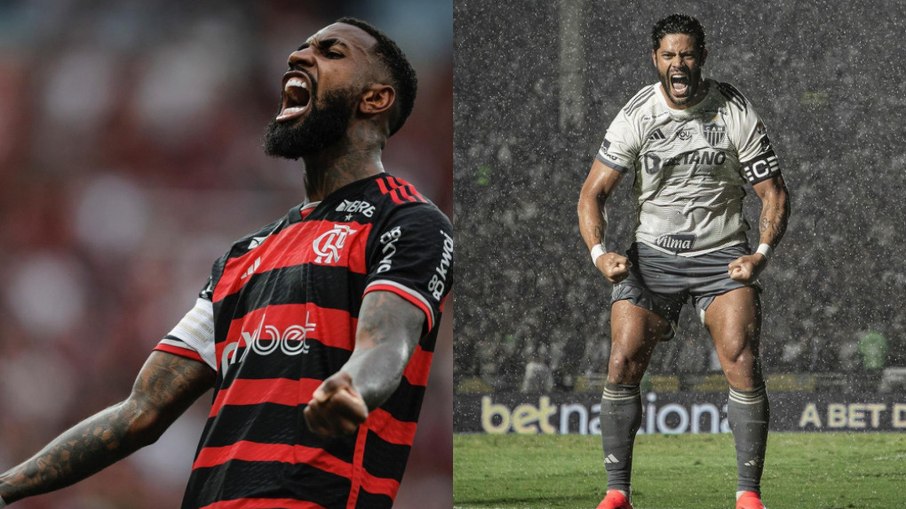 Gerson e Hulk são os destaques de Flamengo e Galo para a decisão da Copa do Brasil