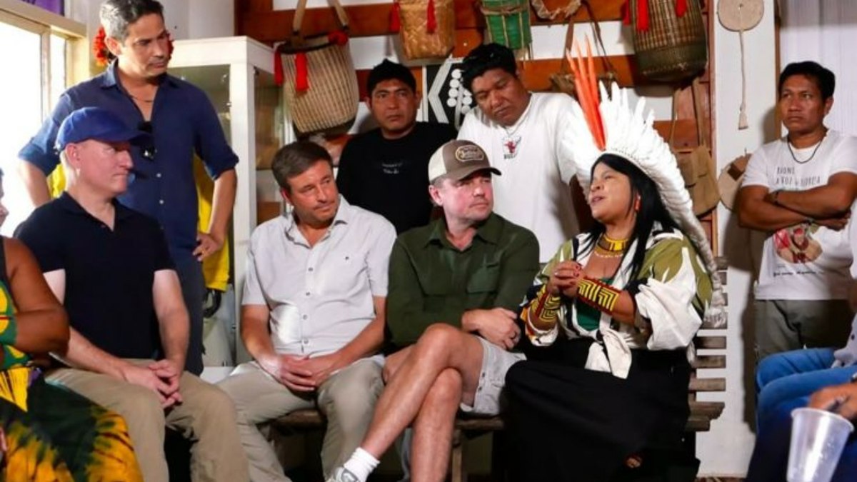 DiCaprio no Brasil