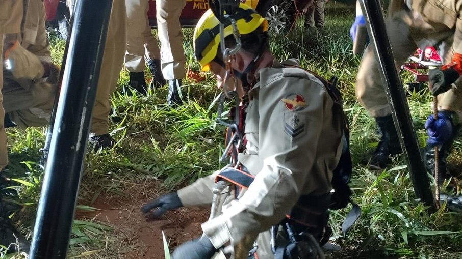 A localização do idoso havia sido feita por equipe da Polícia Militar A localização do idoso havia sido feita por equipe da Polícia Militar