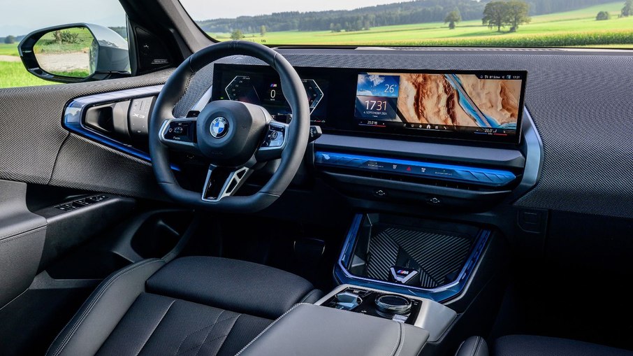 Interior do BMW X3 M50 xDrive