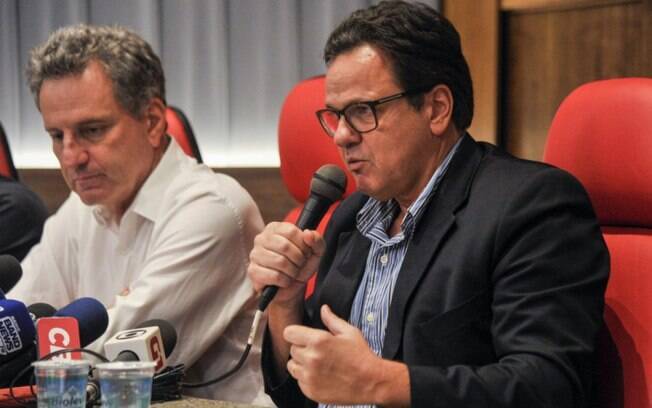 VP Geral do Flamengo, Rodrigo Dunshee disse que clube está processando Gian Oddi