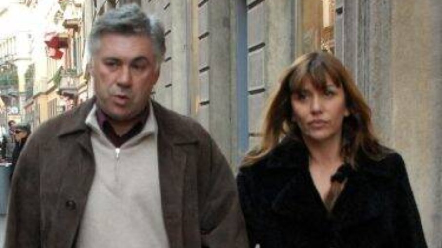 Ancelotti e Luisa Gibellini