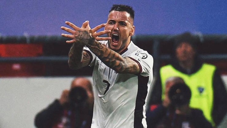 Entenda comemoração proibida na vitória da Albânia sobre a Sérvia