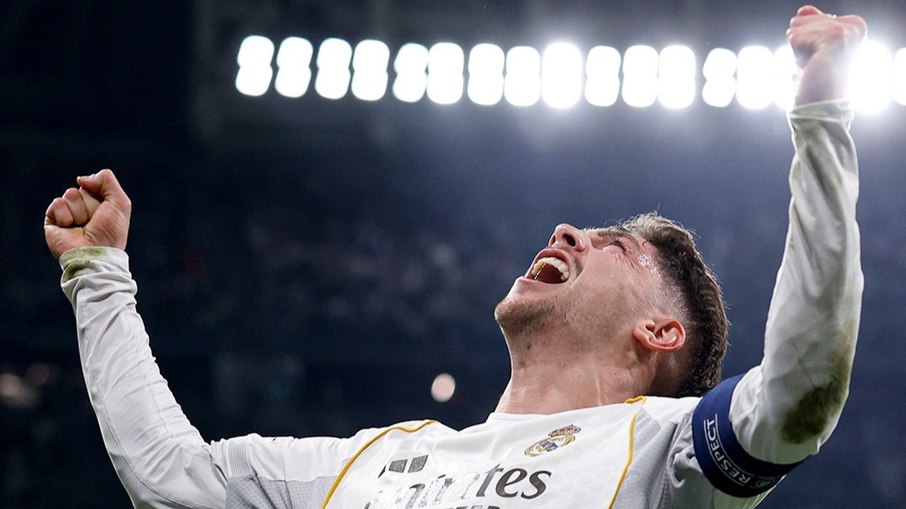 Federico Valverde teve uma das maiores atuações da história da Champions League