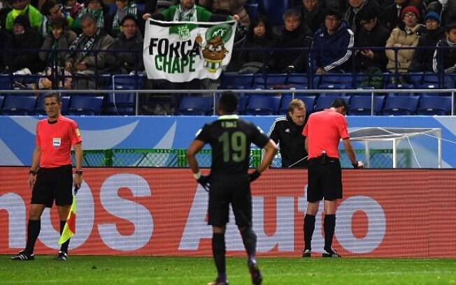 Jogo do Atlético Nacional no Mundial de Clubes teve lembrança às vítimas da Chapecoense