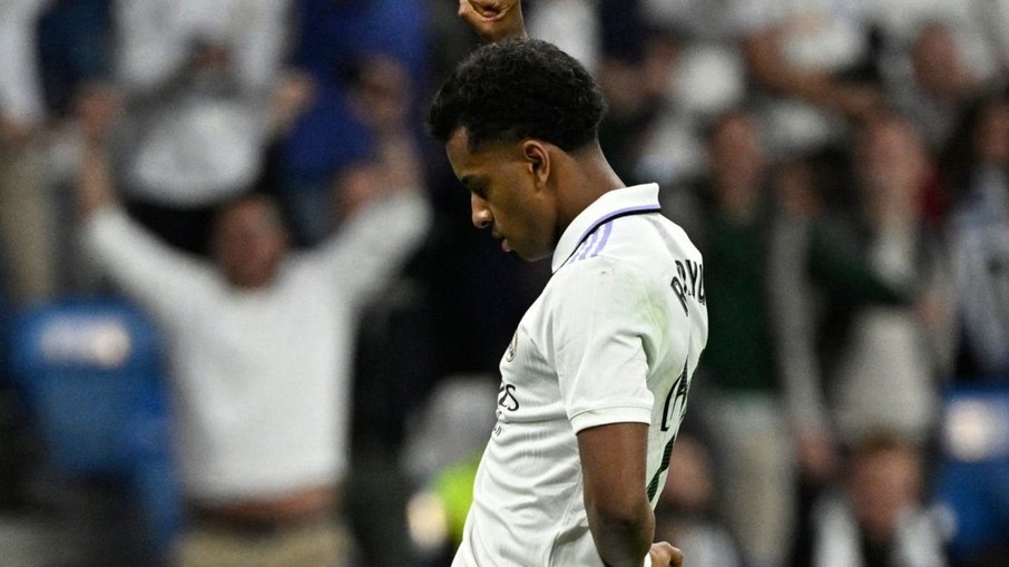 Rodrygo homenageou Vini Jr após marcar pelo Real Madrid