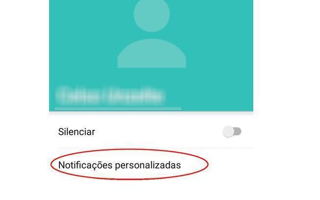 Entre no perfil do WhatsApp do contato desejado e clique em 