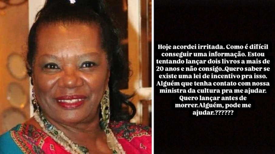Neusa Borges pede ajuda a cantora baiana para realizar sonho Neusa Borges pede ajuda a cantora baiana para realizar sonho