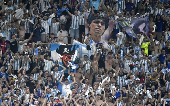 Argentinos interditam metro no Qatar antes da final contra a França