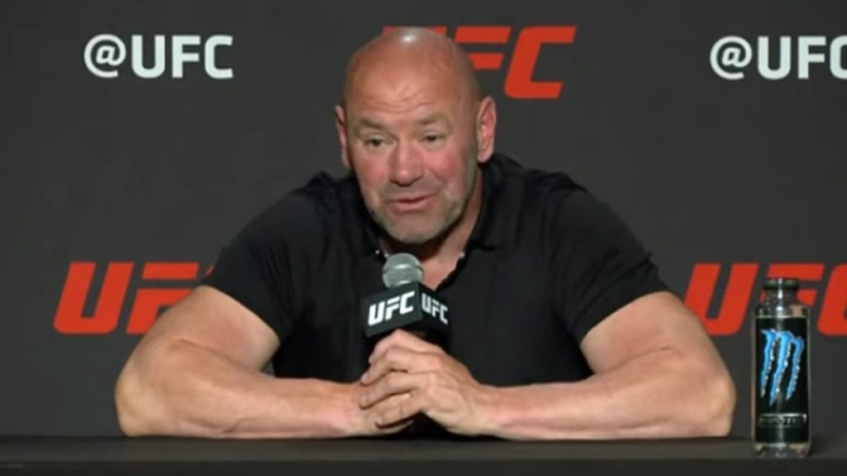 Dana White conhece entrevista coletiva