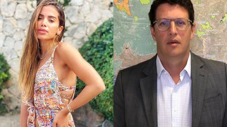 Anitta critica Ricardo Salles