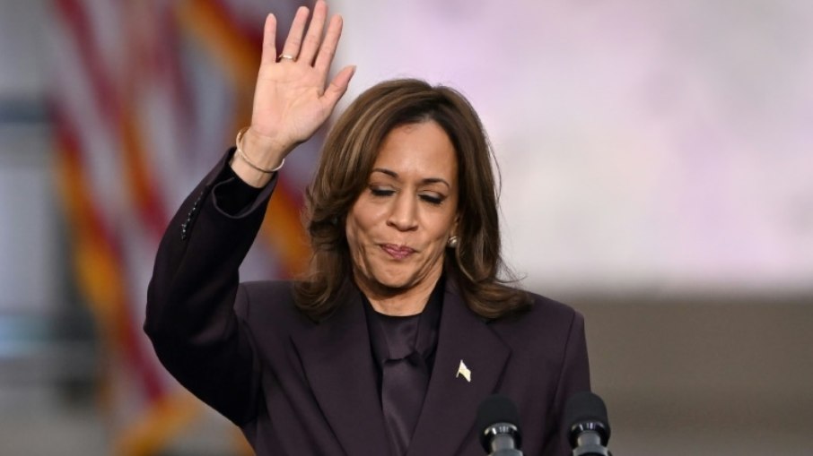 A vice-presidente americana, Kamala Harris, em Washington