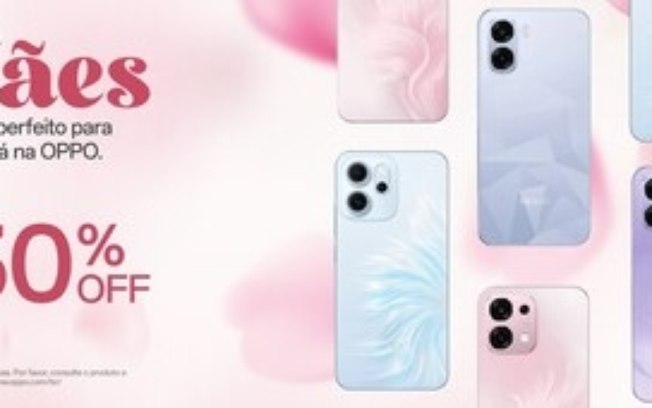 OPPO aposta em smartphones acessíveis e bateria de longa duração para o Dia das Mães OPPO aposta em smartphones acessíveis e bateria de longa duração para o Dia das Mães
