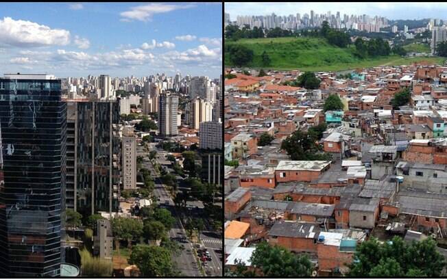 Realidades podem ser bem distintas na capital paulista, a depender de que distrito se observem os indicadores de desenvolvimento humano