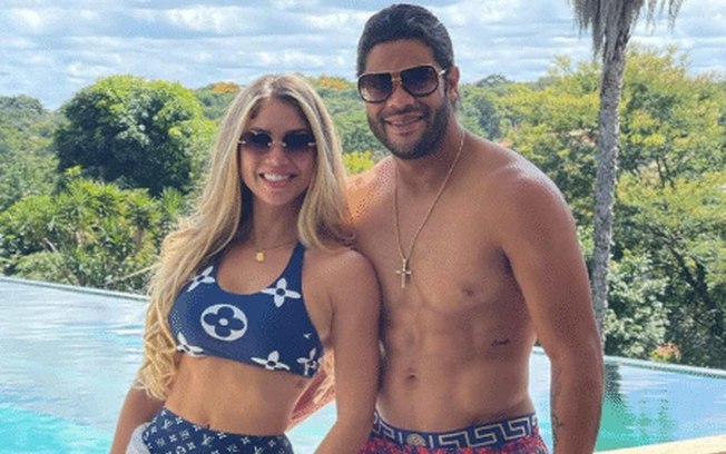 Camila Ângelo, esposa do atacante Hulk, do Galo