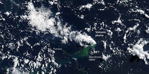 Nova ilha pode surgir no oceano, e NASA acompanha fenômeno raro