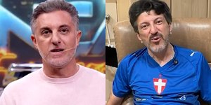 Luciano Huck manda recado emocionante para Lito Sousa no Domingão