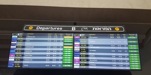 Israel pretende retomar as viagens aéreas internacionais