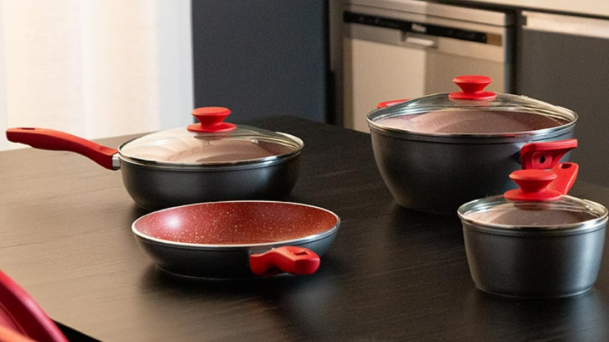 Panelas com revestimentos Redstone são bem avaliadas por pessoas que já compraram Panelas com revestimentos Redstone são bem avaliadas por pessoas que já compraram