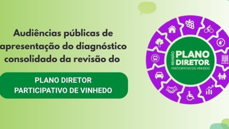 Audiências do Plano Diretor de Vinhedo ocorrem em três regiões