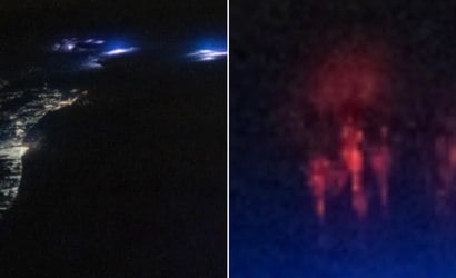 Astronauta registra luzes misteriosas piscando sobre a Terra; veja