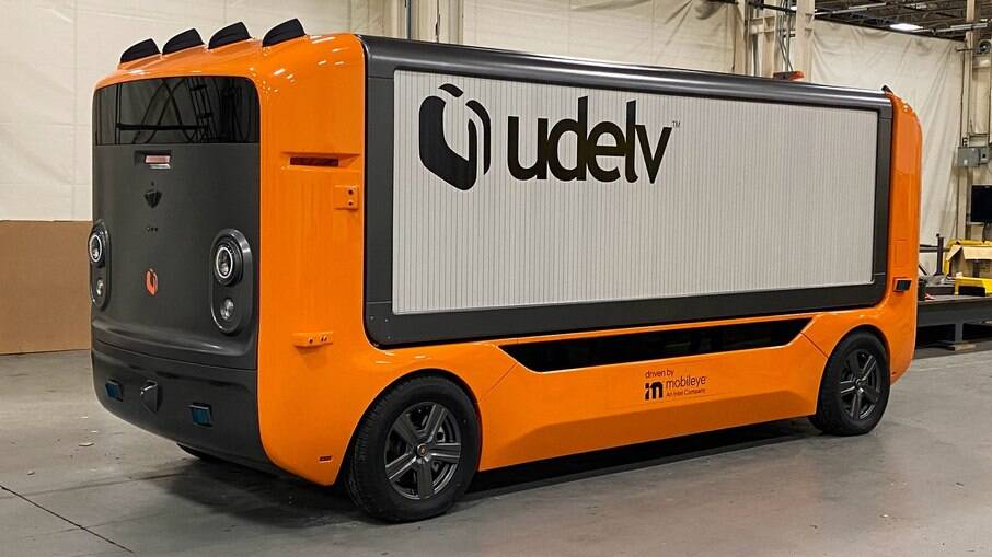 Udelv é o novo veículo autônomo para transporte de carga que começará a operar nos EUA a partir de 2023