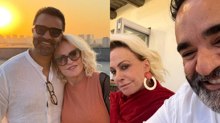 Ana Maria Braga se declara ao marido: "Confiança"