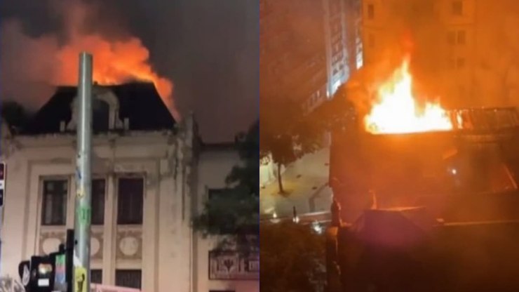 Incêndio atinge Faculdade de Direito da USP