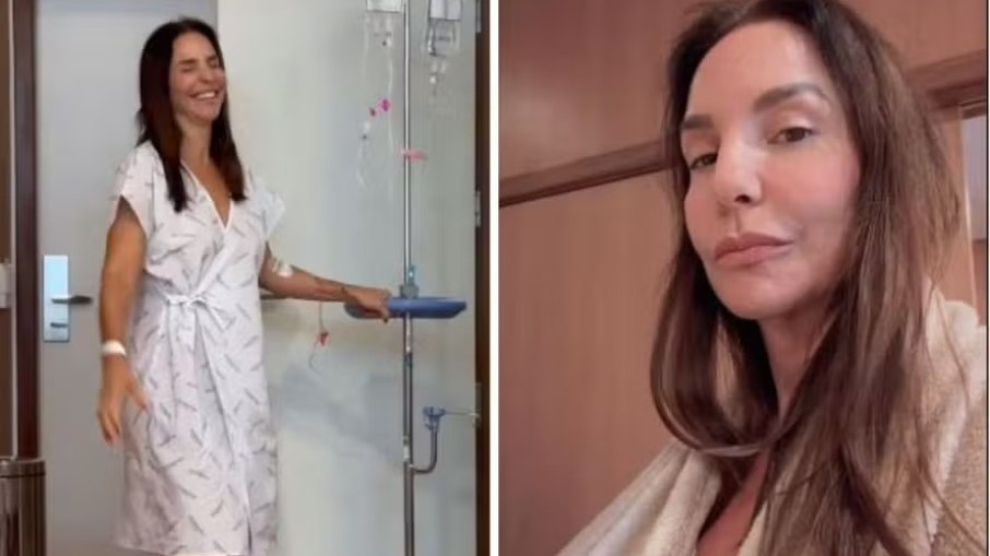 Ivete Sangalo compartilha vídeo no hospital Ivete Sangalo compartilha vídeo no hospital