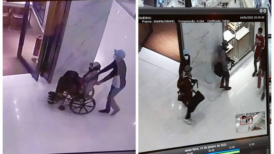 Bandidos invadem joalheira no Shopping Iguatemi