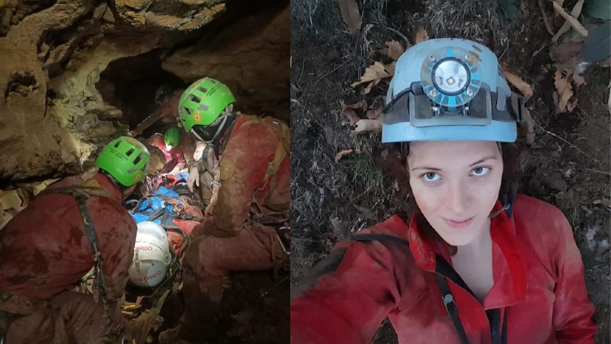 Espeleóloga ficou presa em caverna por quatro dias