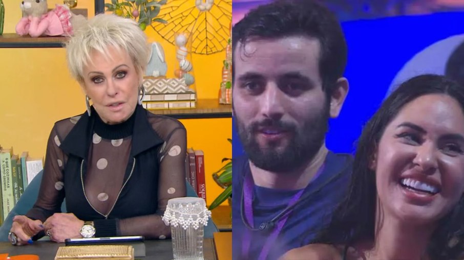 Ana Maria Braga incentiva beijo de Isabelle e Matteus no BBB 24