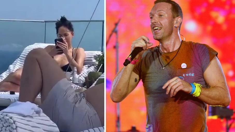 Dakota Johnson e Chris Martin