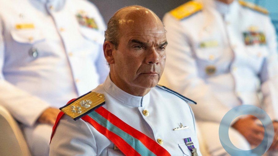 O comandante da Marinha, almirante de esquadra Marcos Sampaio Olsen