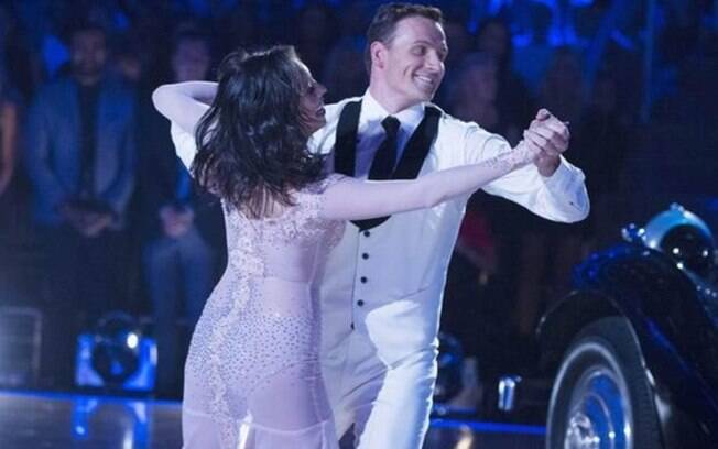 Ryan Lochte em participação no programa 'Dancing with the stars'