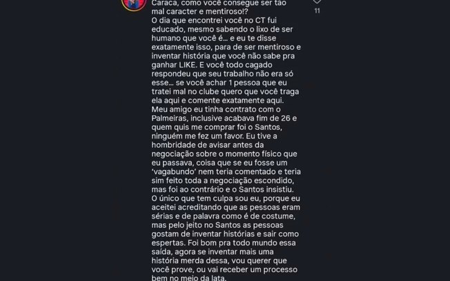 Zé Rafael causa polêmica nas redes sociais