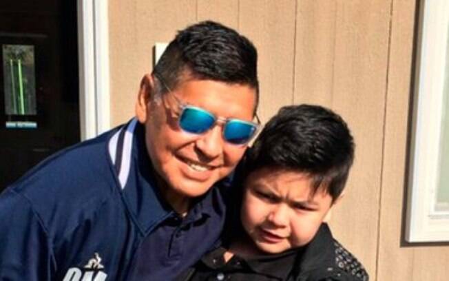 Maradona e filho