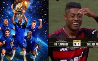 Torcedores do Fla comemoram vitória em cima do campeão mundial