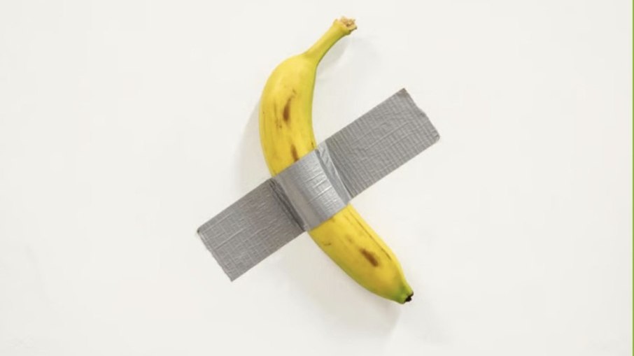 Maurizio Cattelan e a banana que deu o que falar