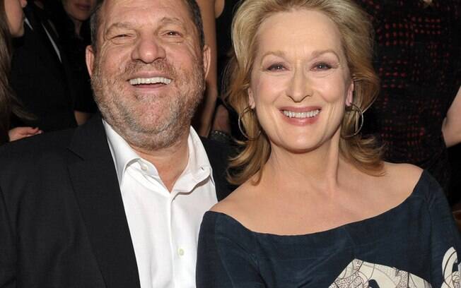 Harvey Weinstein e Meryl Streep trabalharam diversas vezes juntos, inclusive na promoção de 