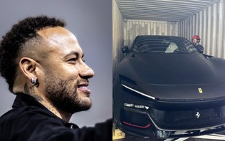 Neymar adquire Ferrari avaliada em R$ 7,5 milhões