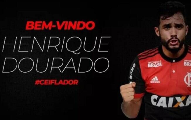 Flamengo anuncia a contratação de Henrique Dourado