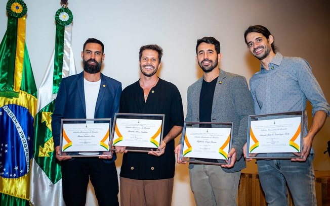 CLDF: sócios do Grupo R2 recebem títulos de Cidadão Honorário e Benemérito do DF